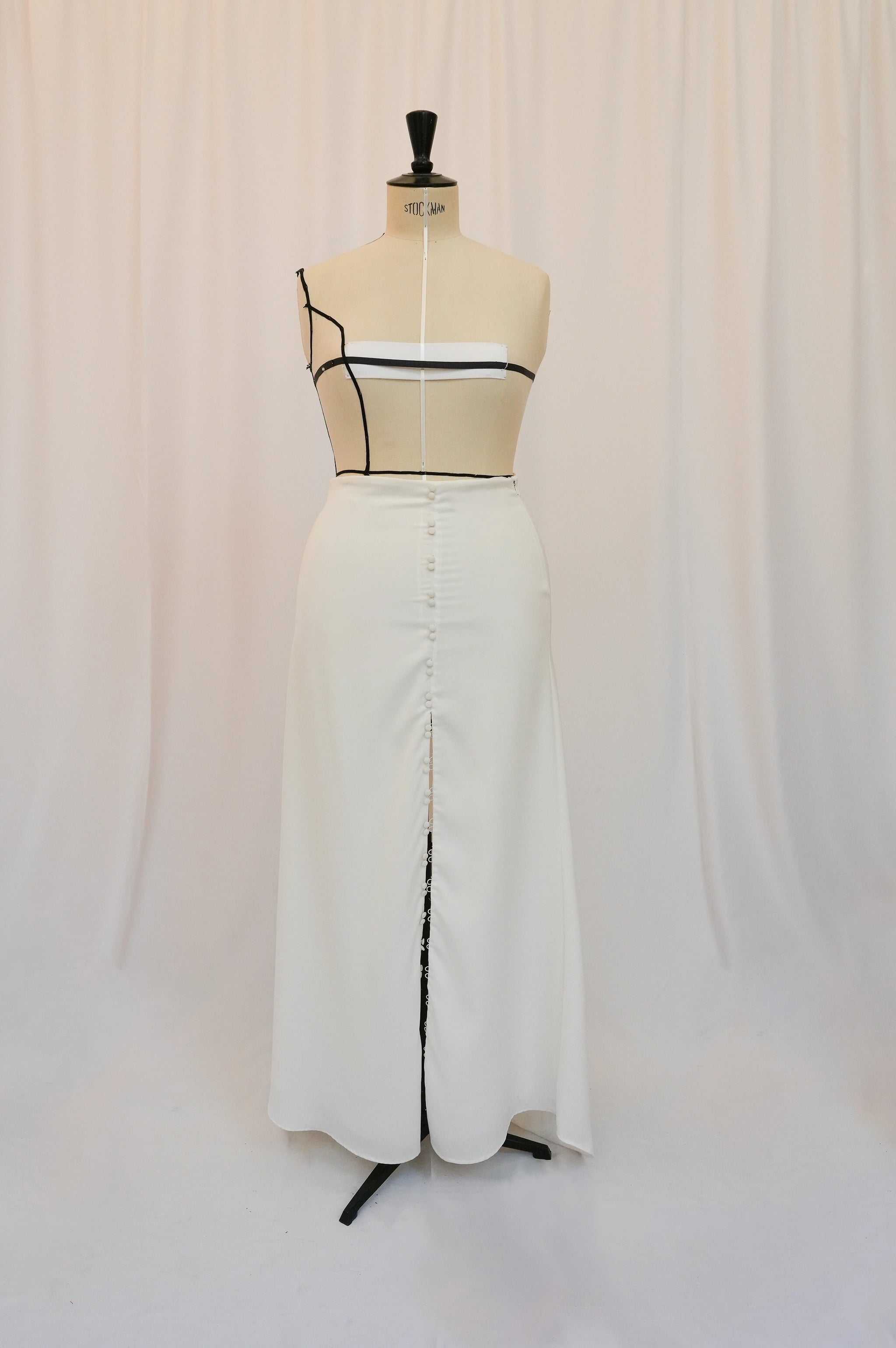 Jupe Précieuse T40 n°800 - Vente Prototype