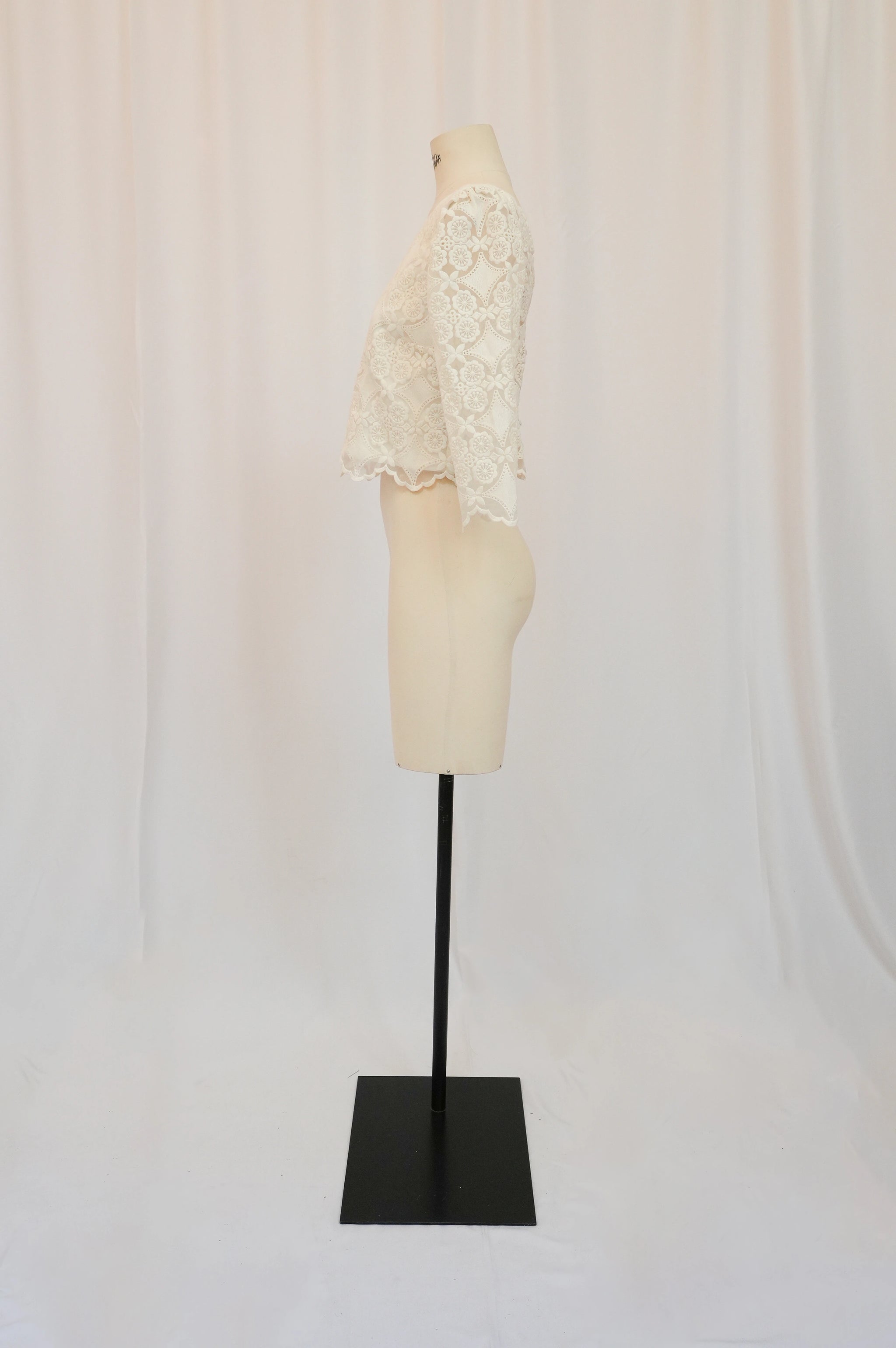 Blouse dentelle T36 n°720- Vente Prototype