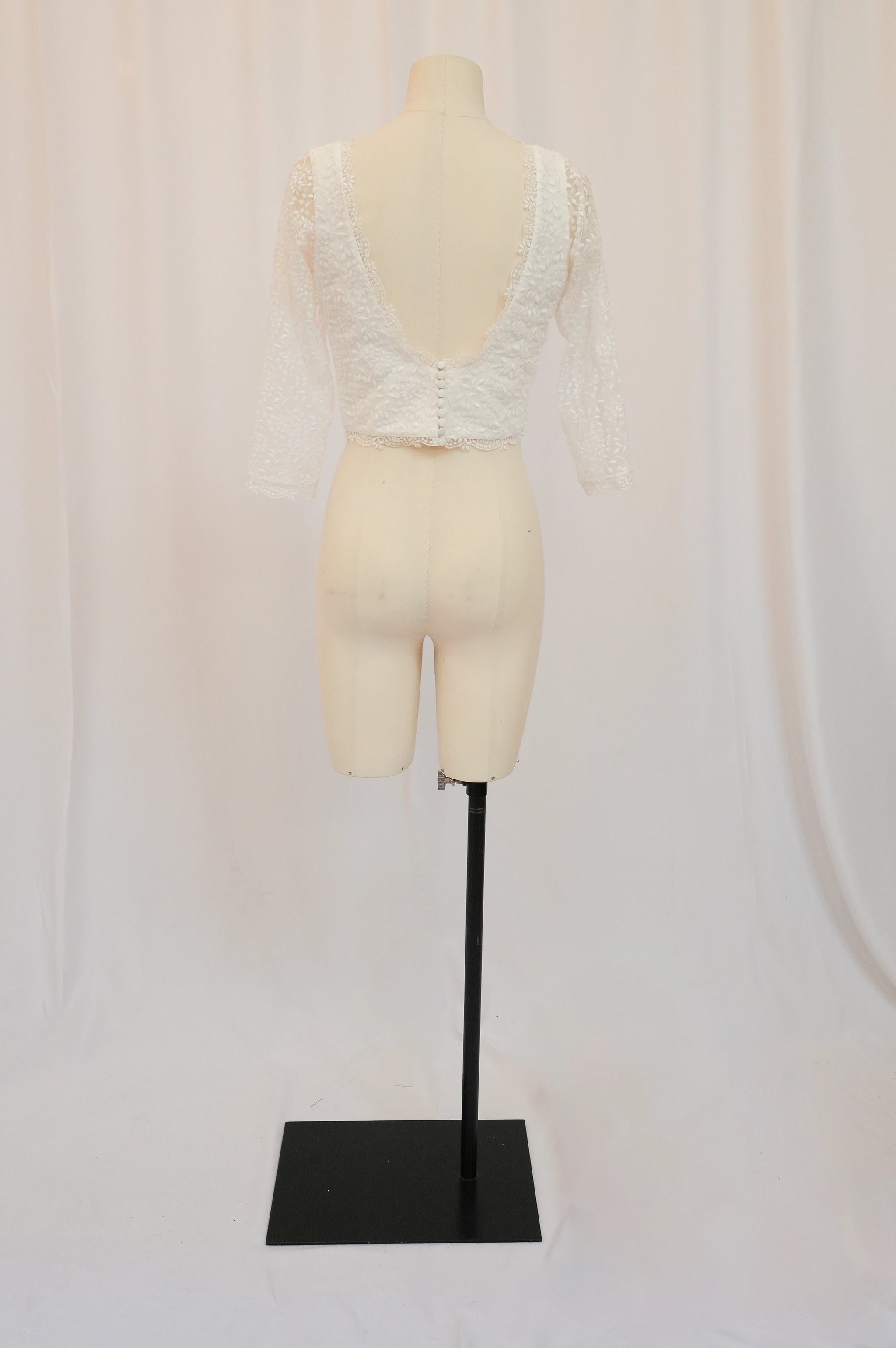 Top Ingenue  avec manches T38 n°745 - Vente Prototype