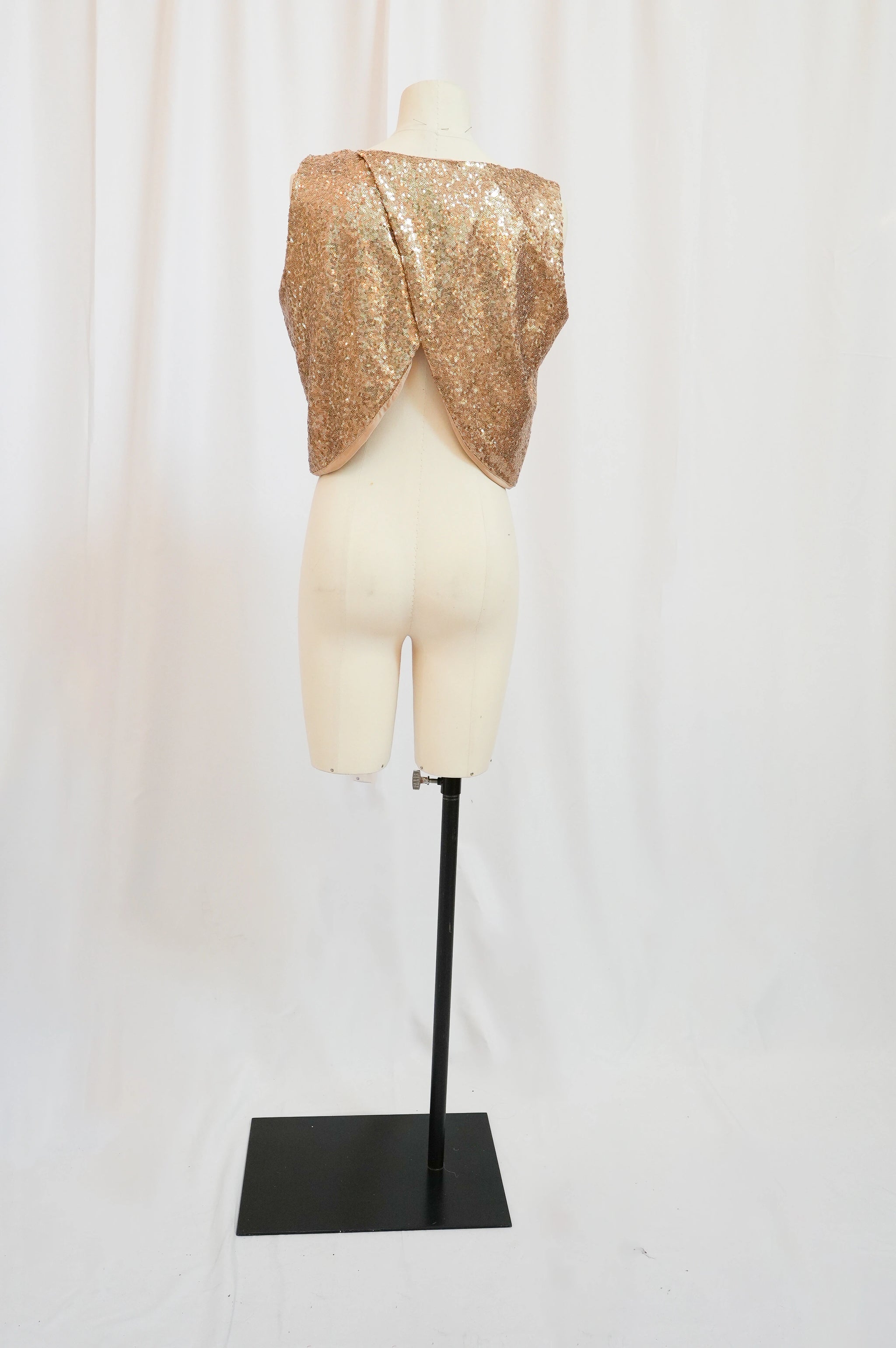 Top sequin doré T42 n°820 - Vente Prototype