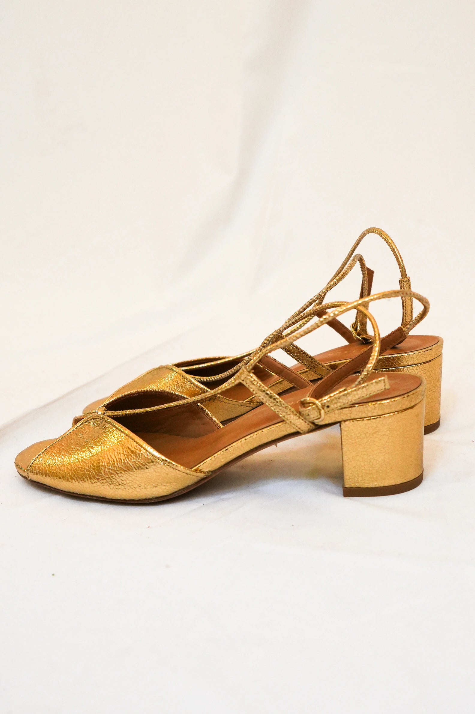Sandales Dorées N°448 Rivecour T39 - Vente Prototype