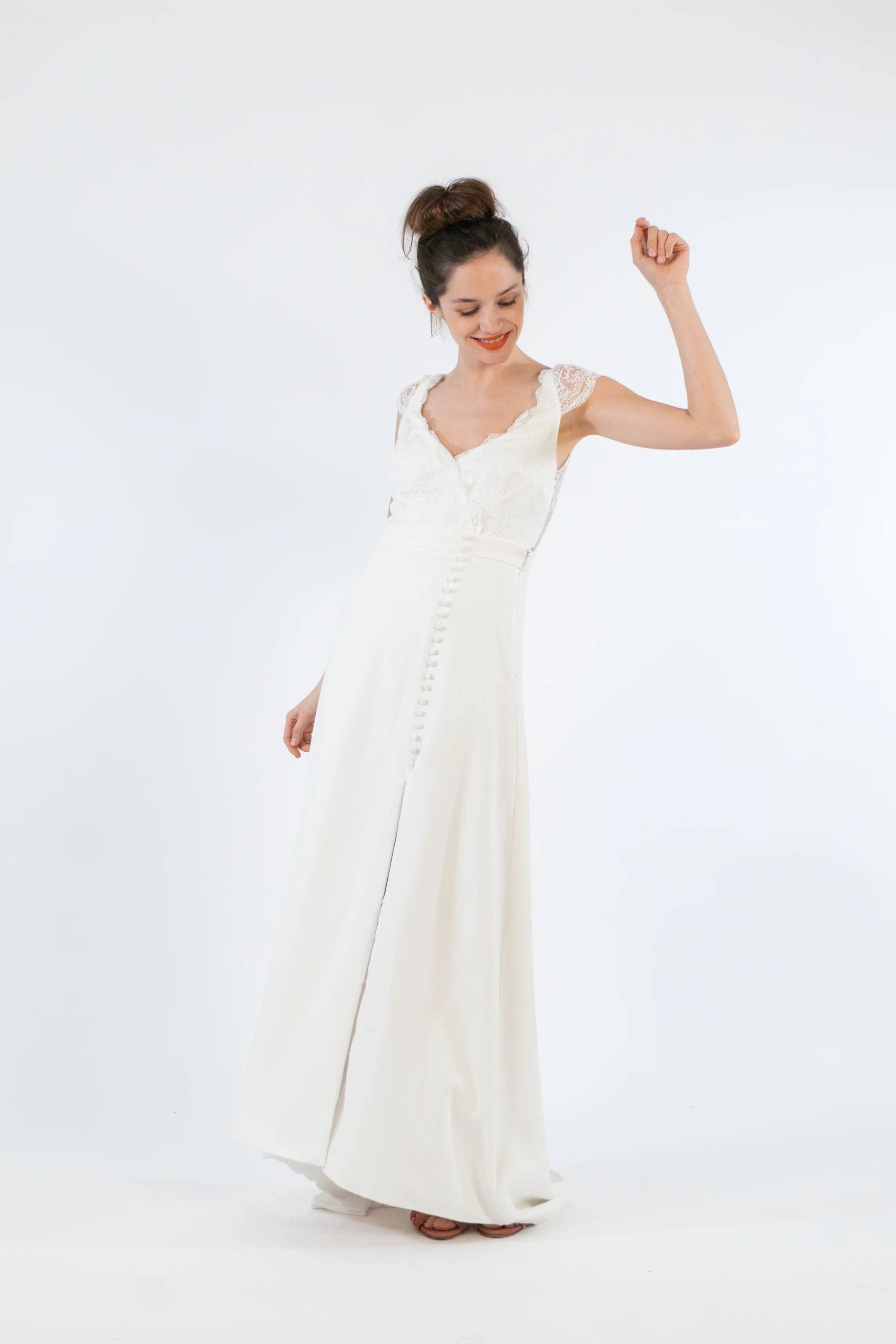 Simple Robe O Robe mariage civil simple
