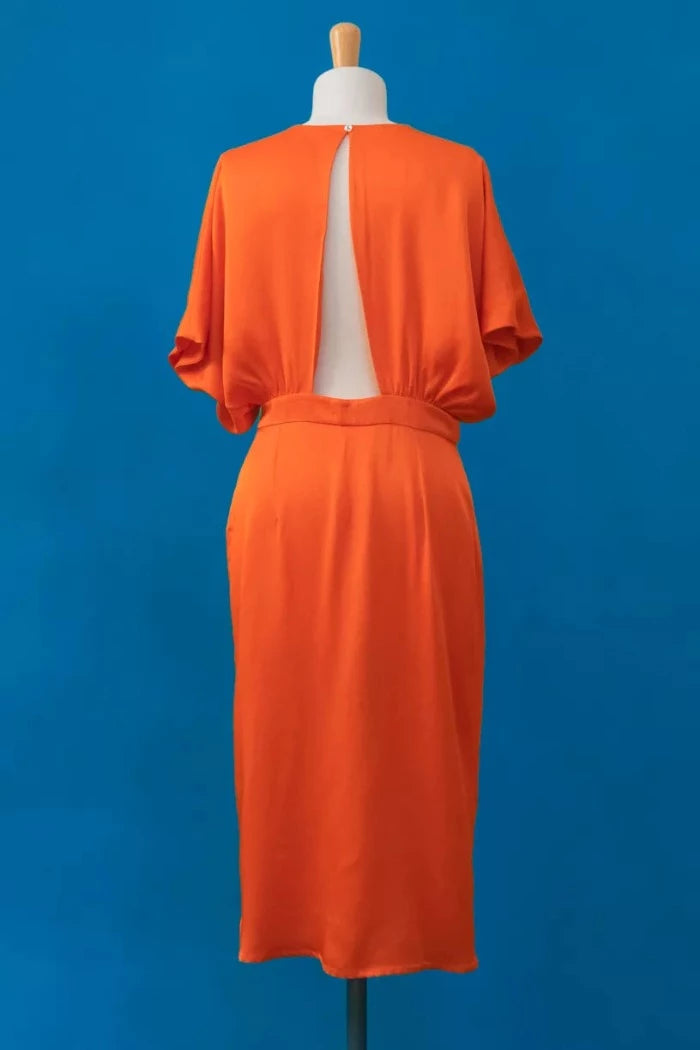 Dress the Eloquent orange T42