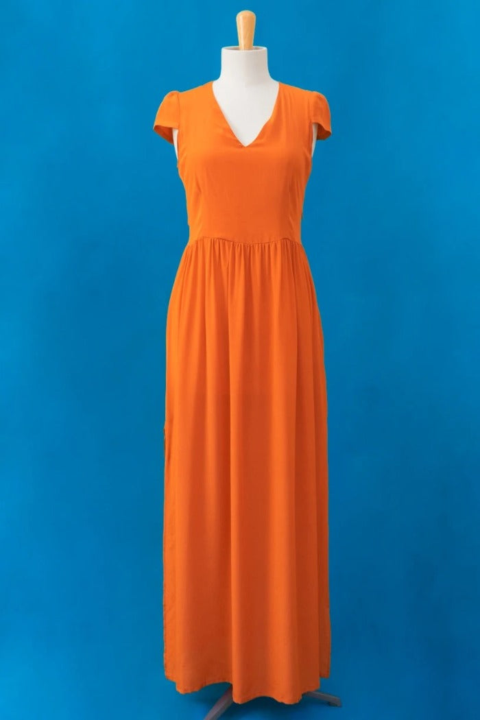 Dress the Eloquent orange T42