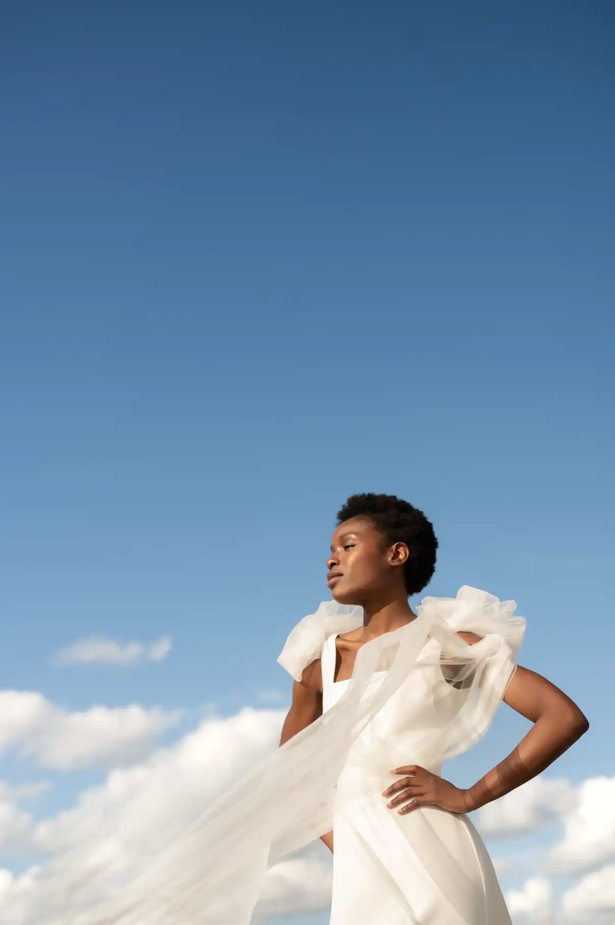 La Mystérieuse - Robe et Epaulettes