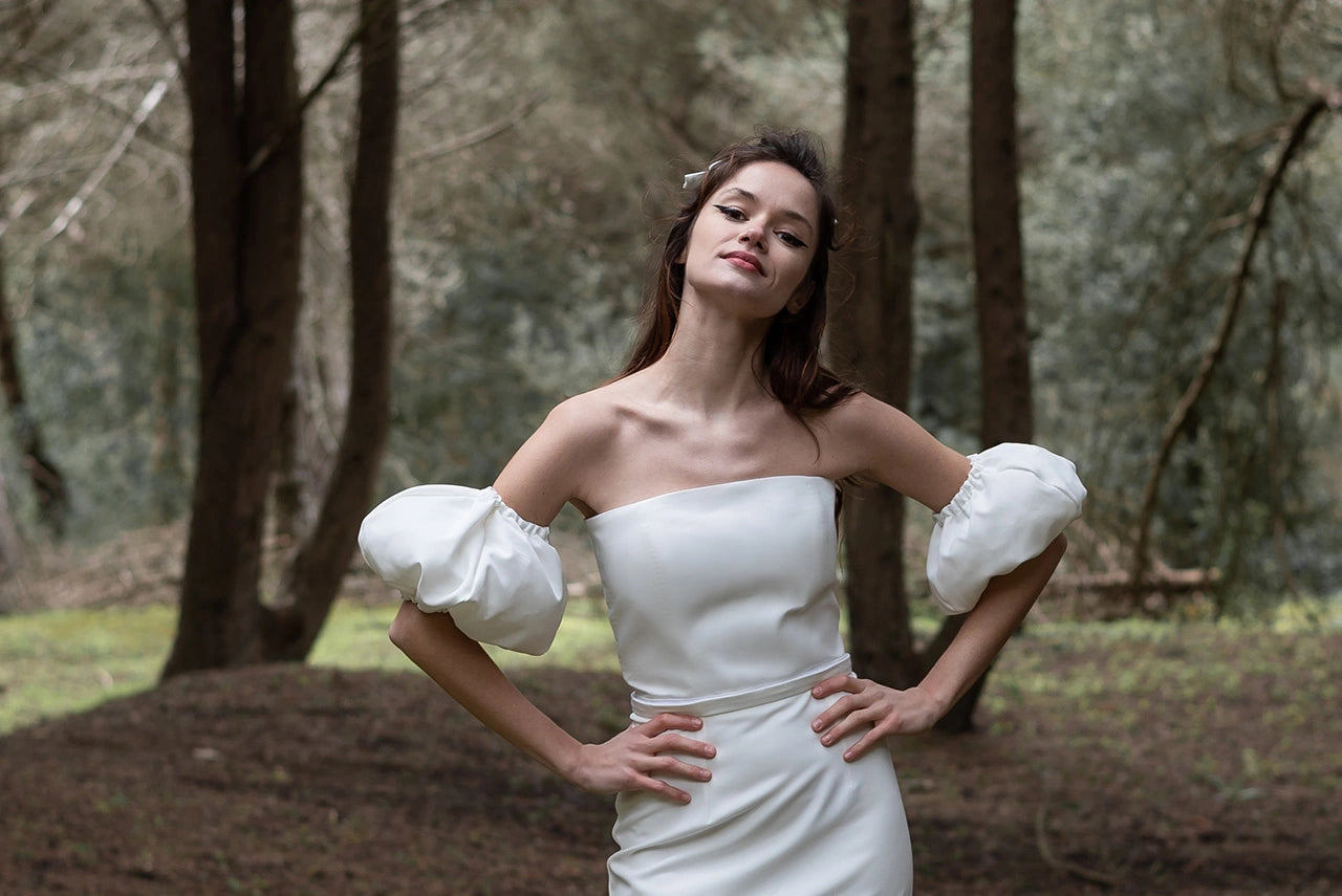 Robes de mariage civil sans dentelle