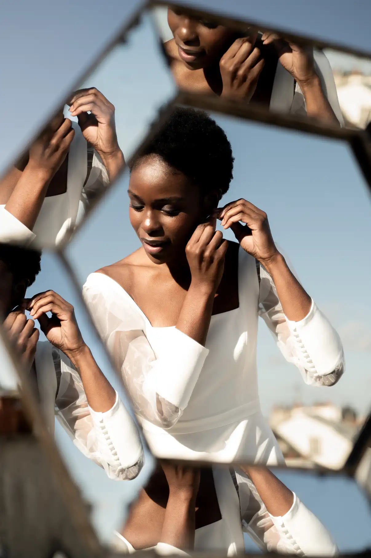 La Mystérieuse avec manches