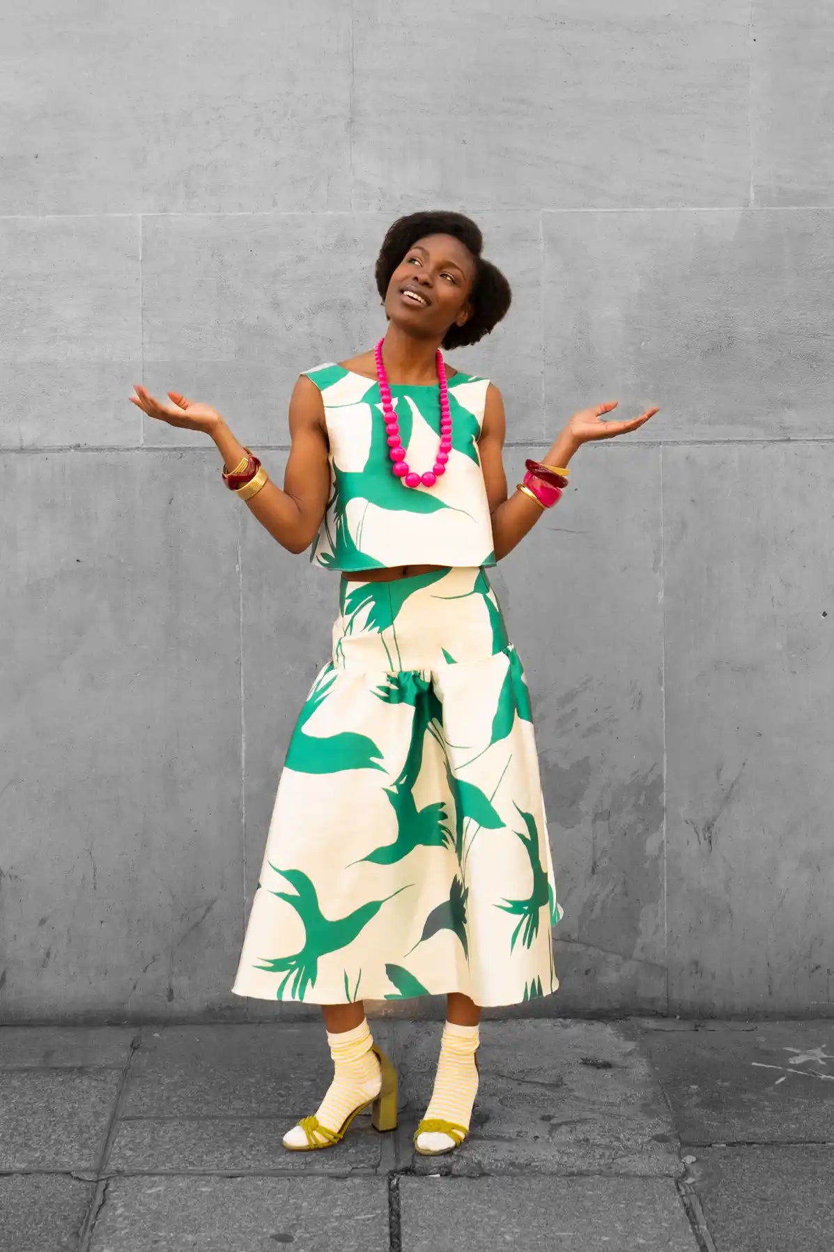 La Structurée -  Jupe - Couleur - Polyester