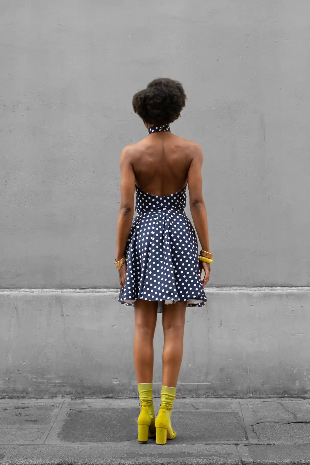 Jupe La Futée - Couleur - à pois