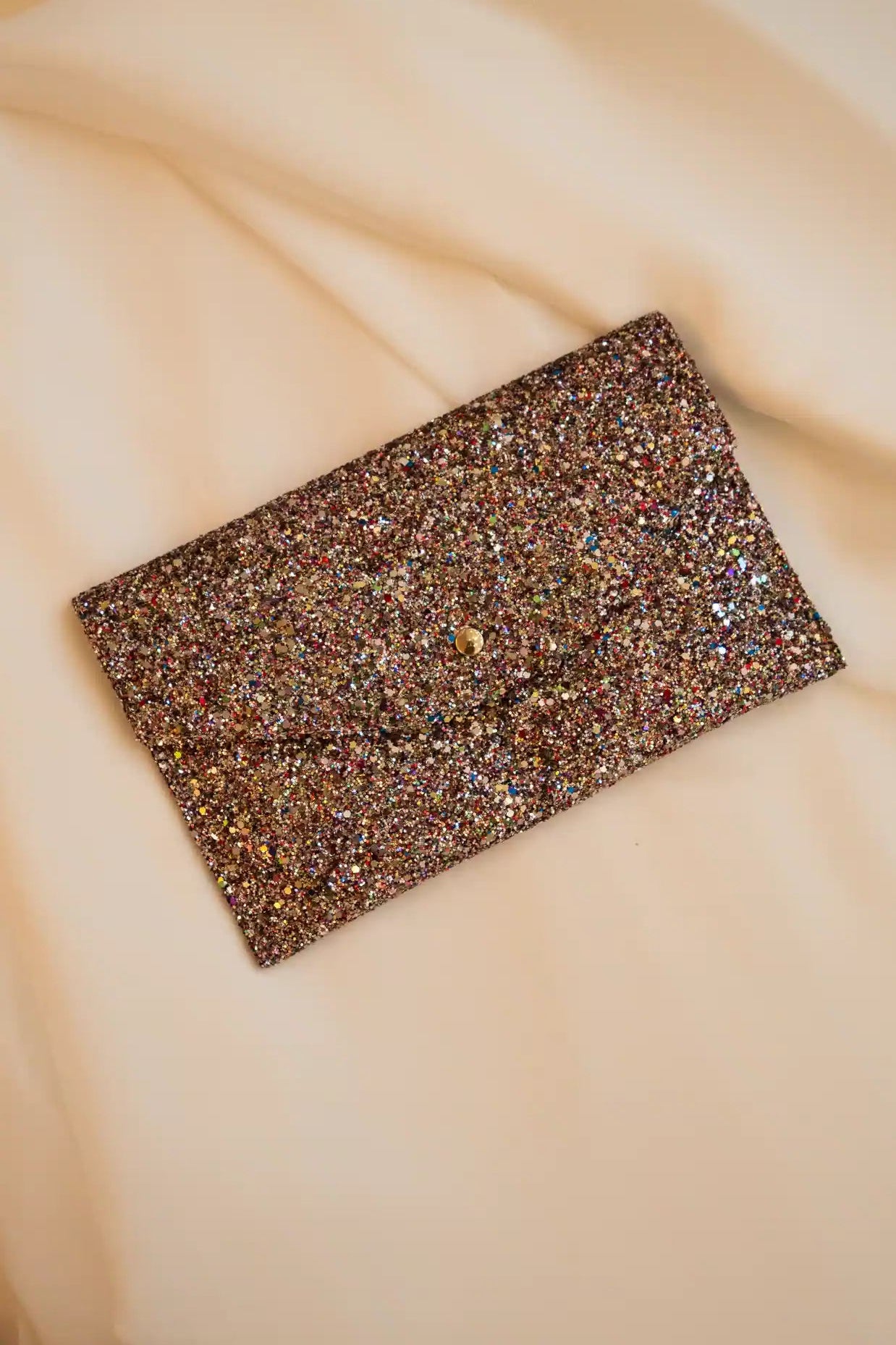 Pochette paillettes mutico L  - Vente Prototype