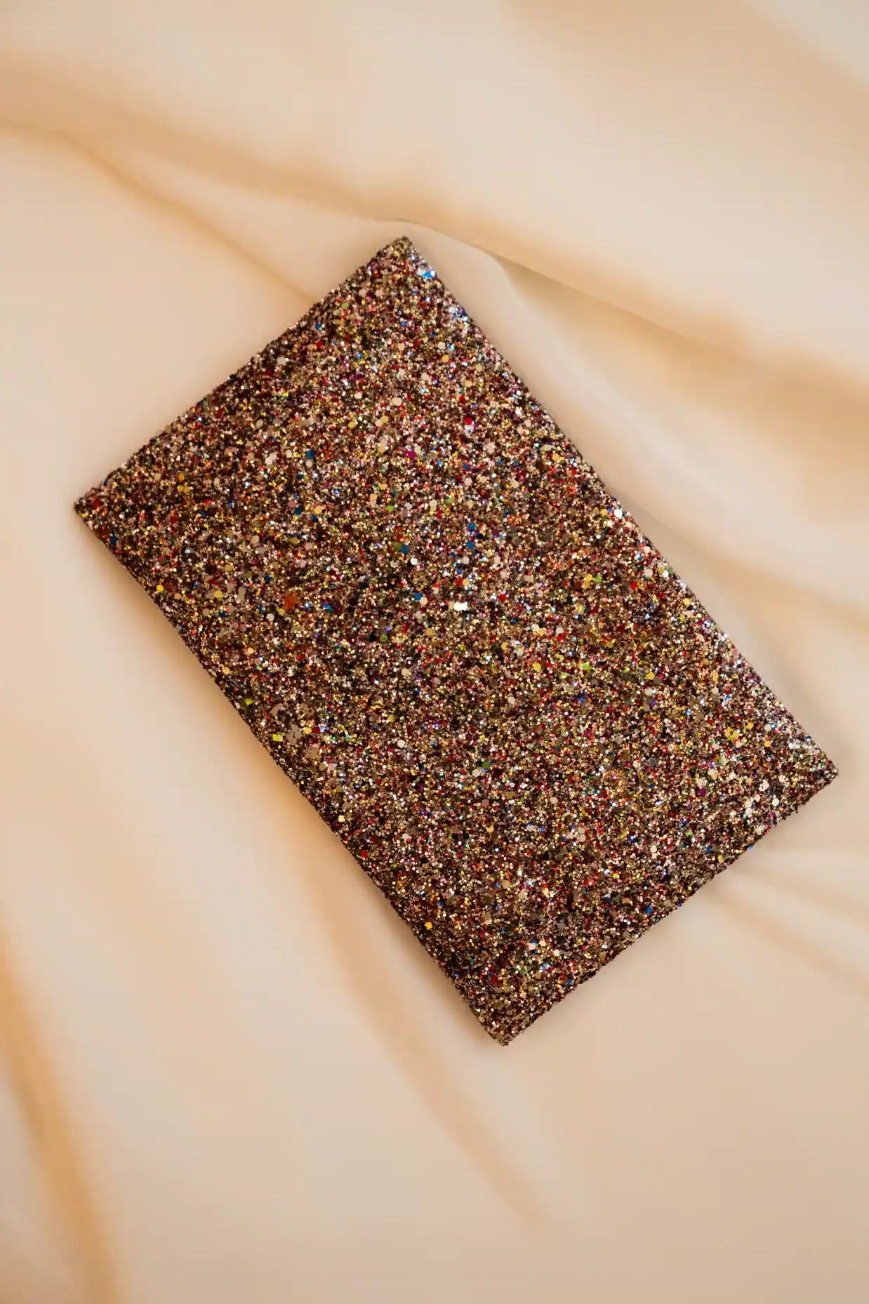 Pochette paillettes mutico L  - Vente Prototype