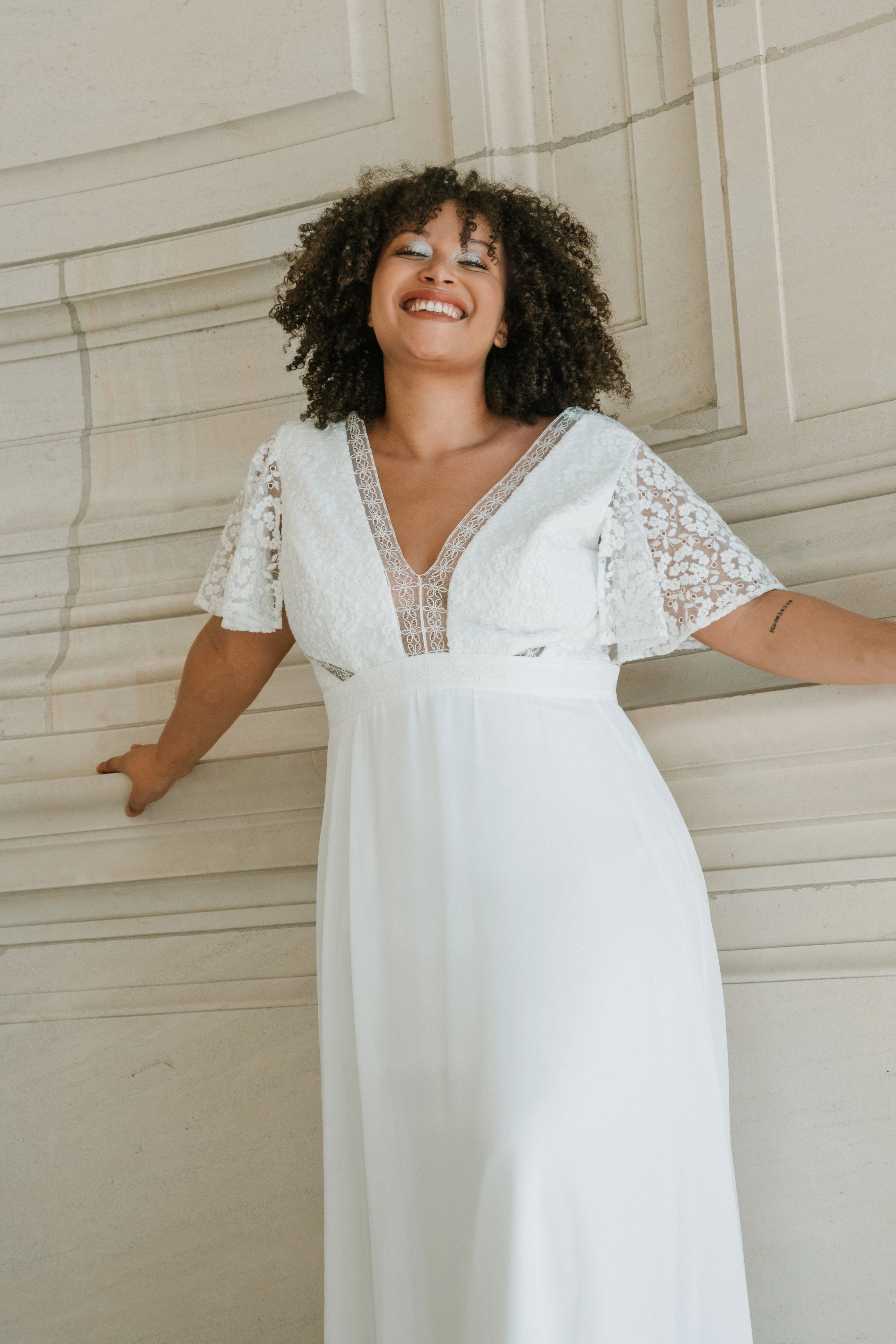 Invitée Grande Robe Soiréde Mariée Grande Taille De Marie Grande