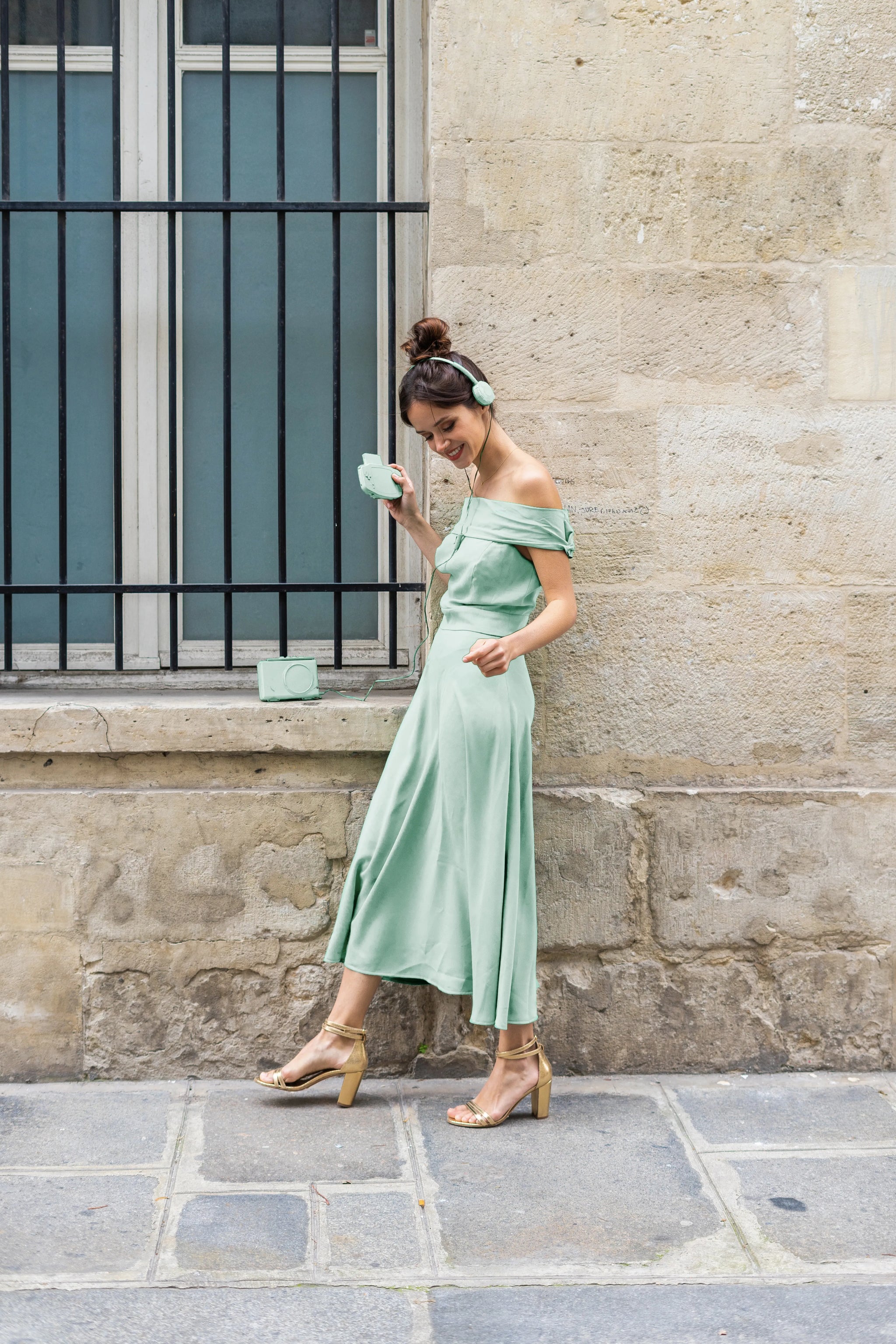 Escarpins rose poudre pour top mariage
