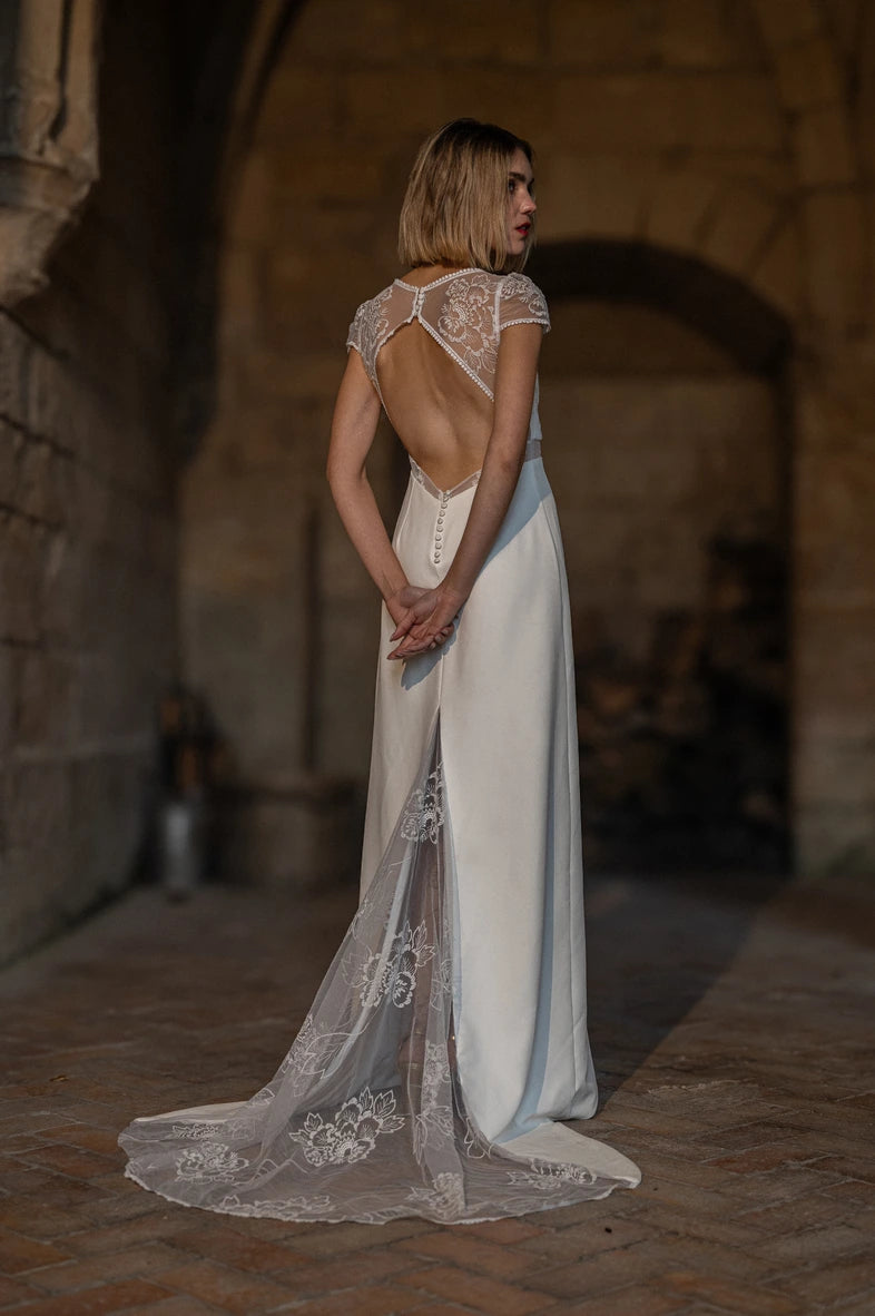 Mariage Robe Grand Dos Nu L'Ensorcelante