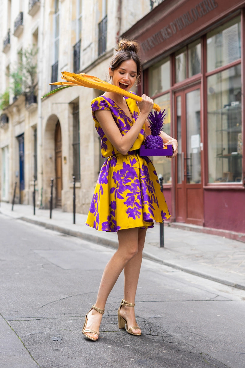 La Gourmande colored skirt - Jacquard 