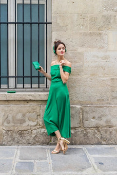 fitted dark green prom dress Ladivine CC467 Elegant Embellished Formal Fitted Gown Emerald / 4