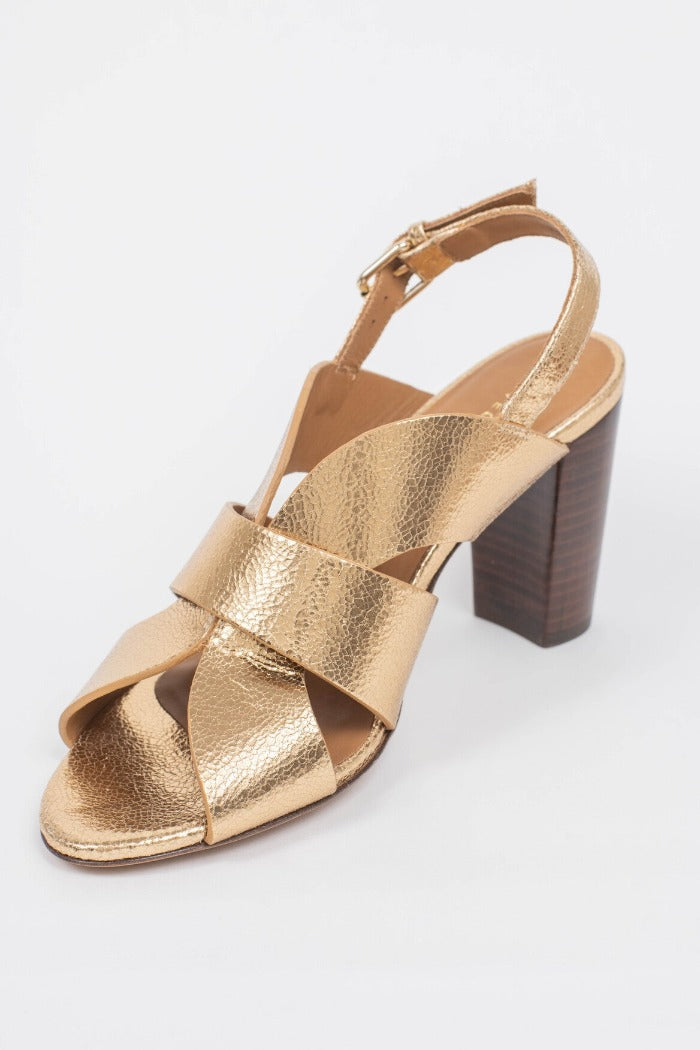 N°55 Rivecour Gold Sandals 