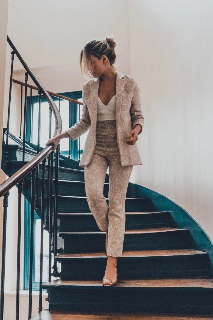 Ensemble sales mariée pantalon